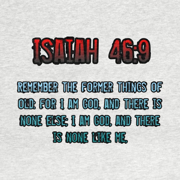 Isaiah 46:9 by Yachaad Yasharahla
